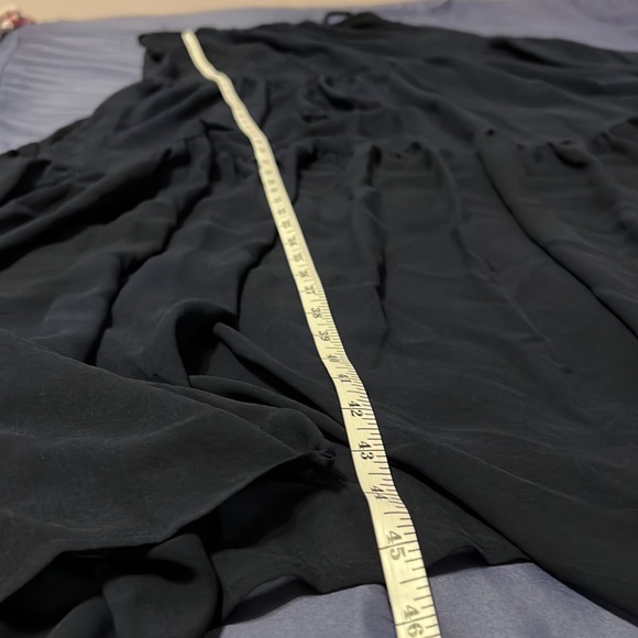 Navy flowy maxi dress - Picture 2 of 6